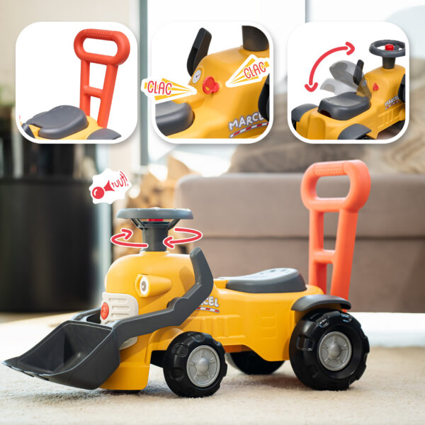Fonctions - Porteur tracteur Marcel