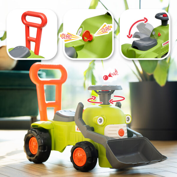 Fonctions porteur tracteur Claas