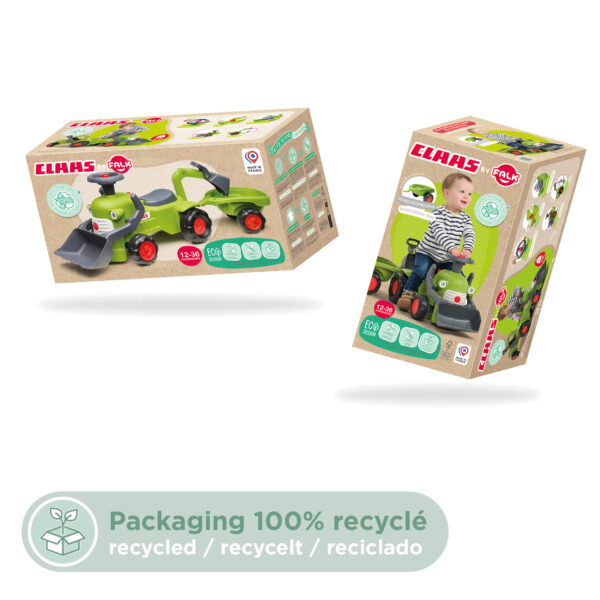 Packaging porteur tractopelle Claas