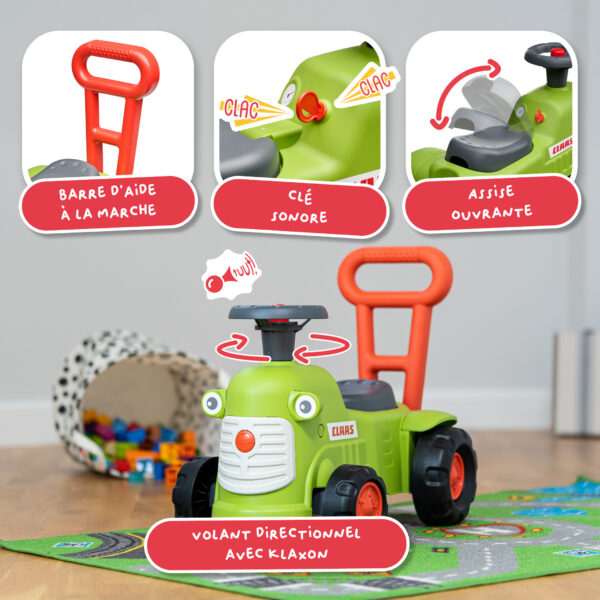 Fonctions porteur tracteur Claas