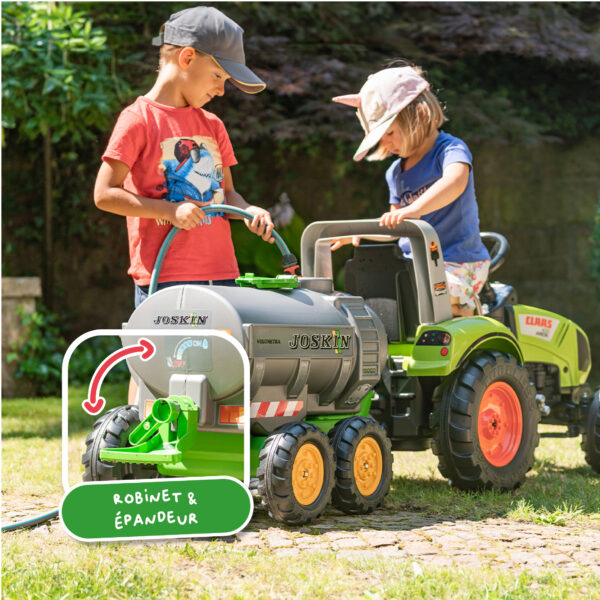 Enfants avec citerne Joskin