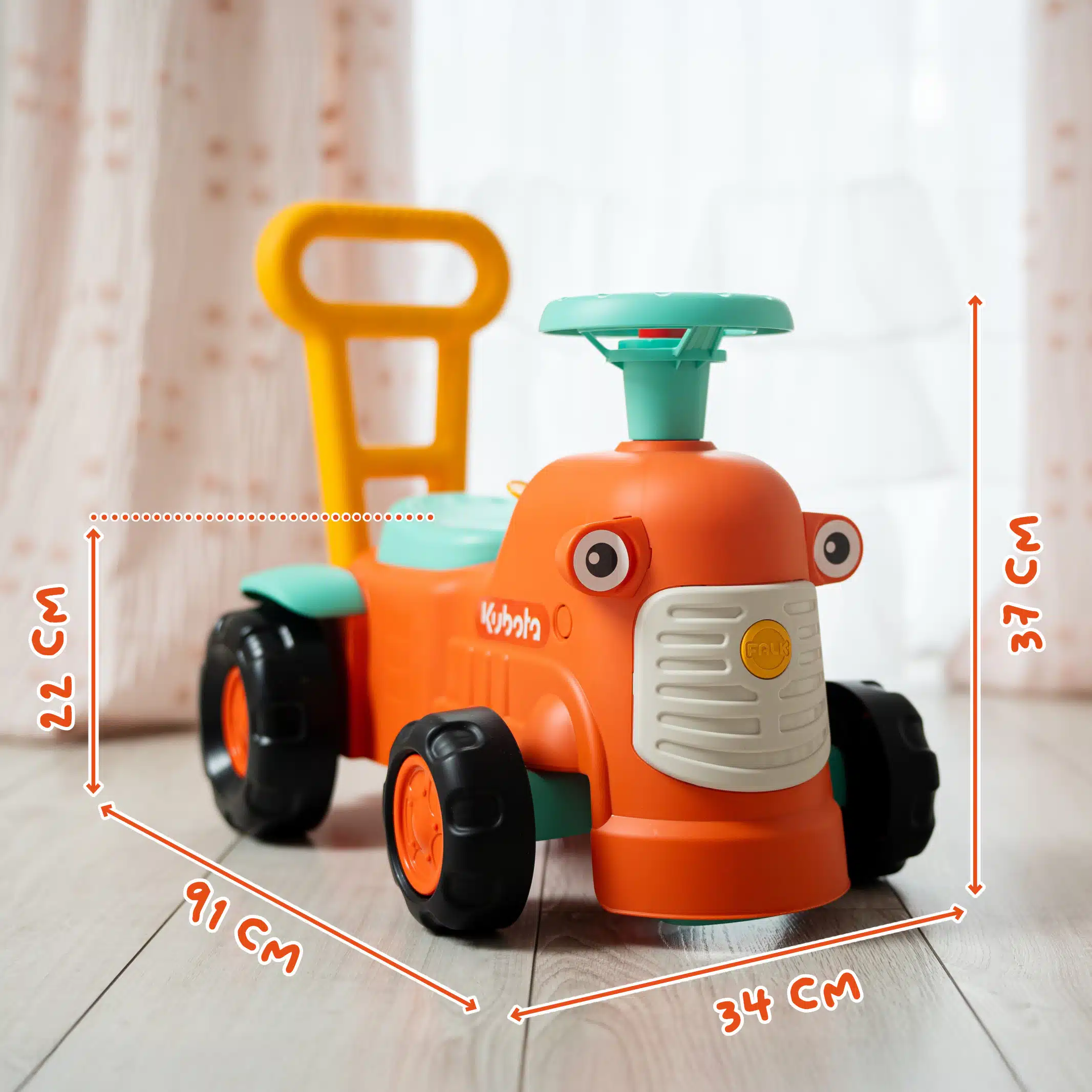 Dimensions porteur tracteur Kubota