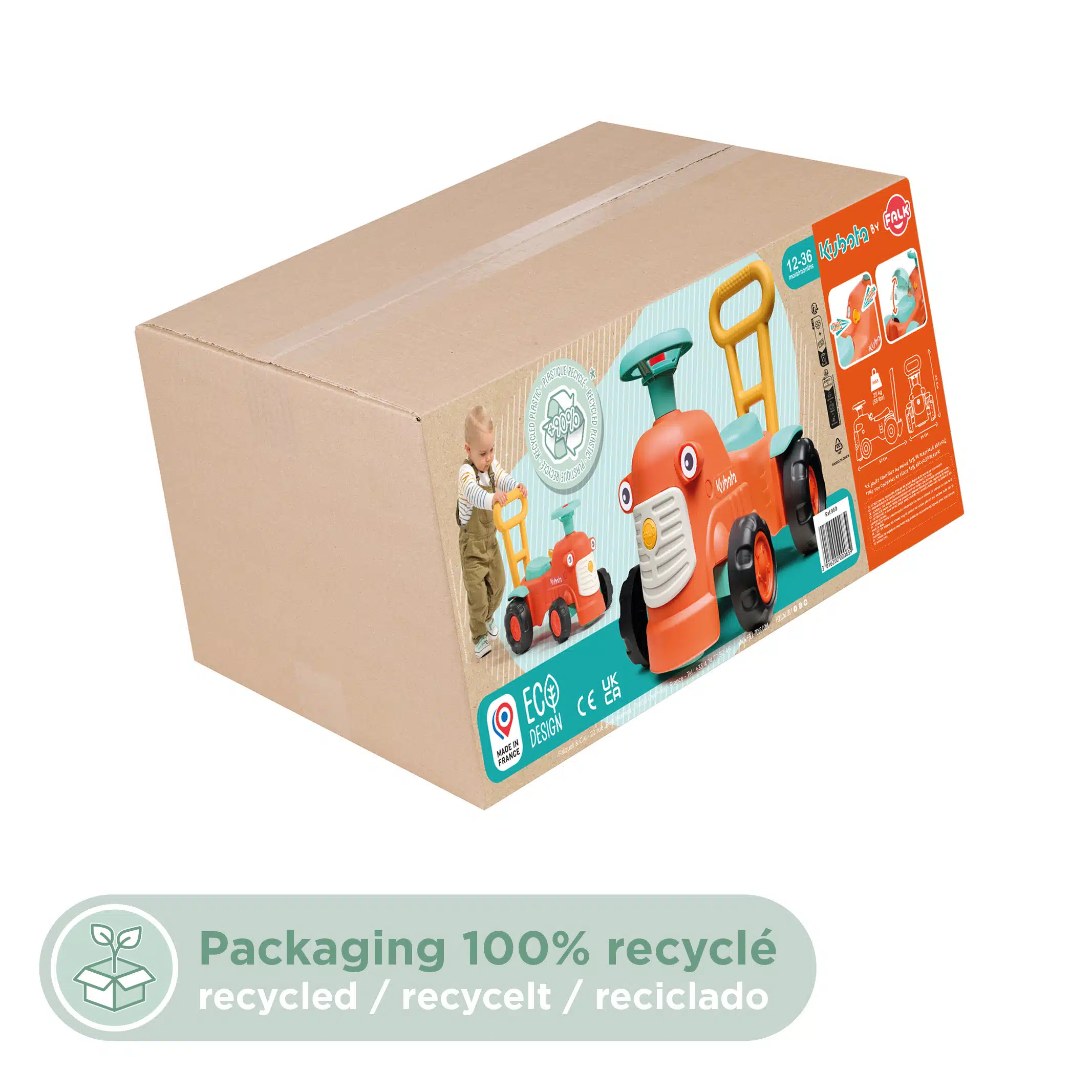 Packaging porteur tracteur Kubota