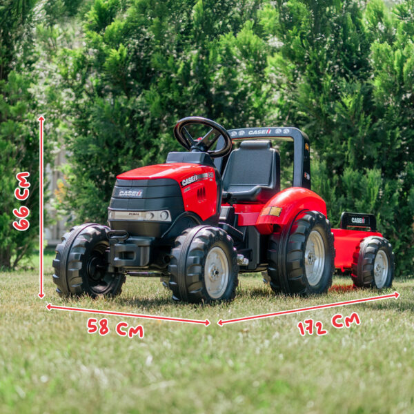 Dimensions tracteur Case IH