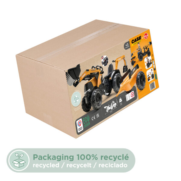 Packaging Maxi tractopelle Case CE