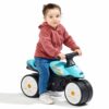 Girl on Draisienne motorbike Street Champion