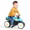 Boy on Draisienne motorbike Street Champion
