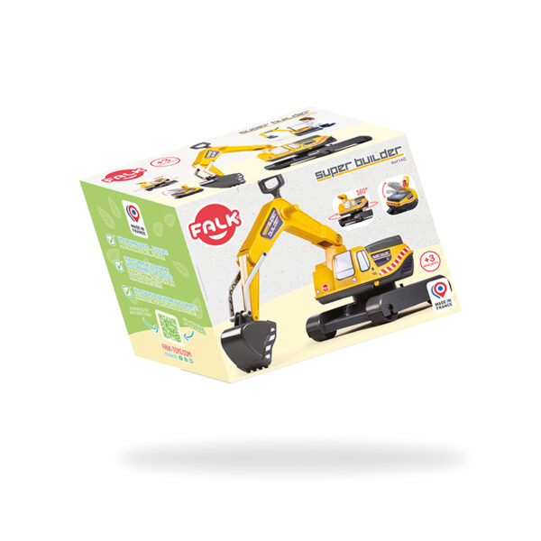 Packaging Ryroexcavadora Super Builder con cabina giratoria