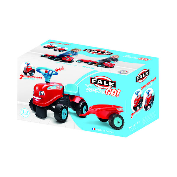 Packaging Ride-on Tractor Go!