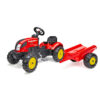 Country Farmer tractor with trailer - Red
