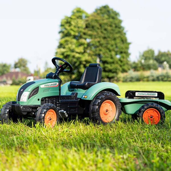 Tracteur Farm Lander avec remorque