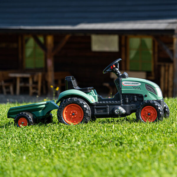 Tracteur Farm Lander avec remorque - vert