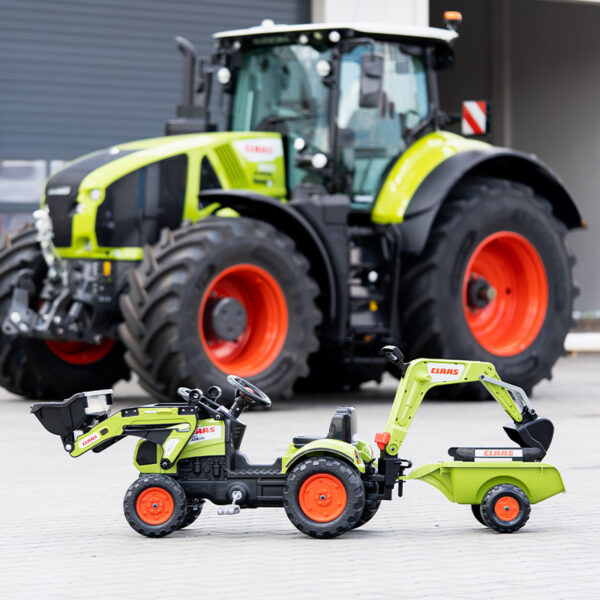 Tractopelle à pédales Claas Falk Toys 2040N