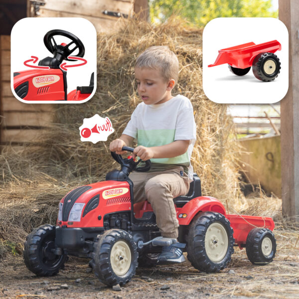 Fonctions - Enfant sur tracteur Kiddy Farm