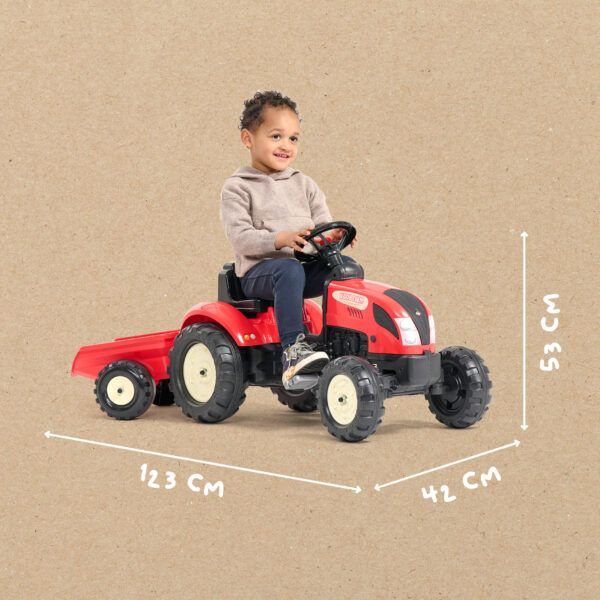 Enfant sur tracteur Kiddy Farm