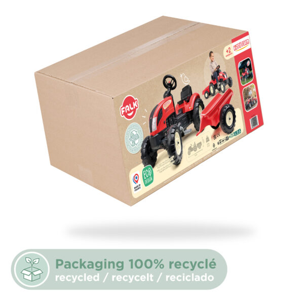 Packaging - Tracteur Kiddy Farm