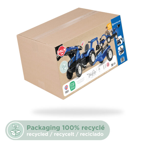 Packaging tractopelle New Holland