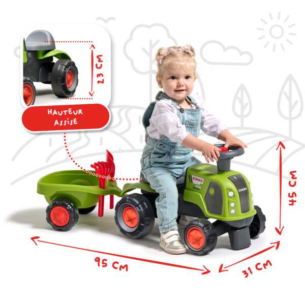 Dimensions porteur tracteur Claas