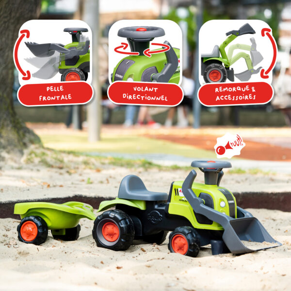 Fonctions Porteur tracteur Claas