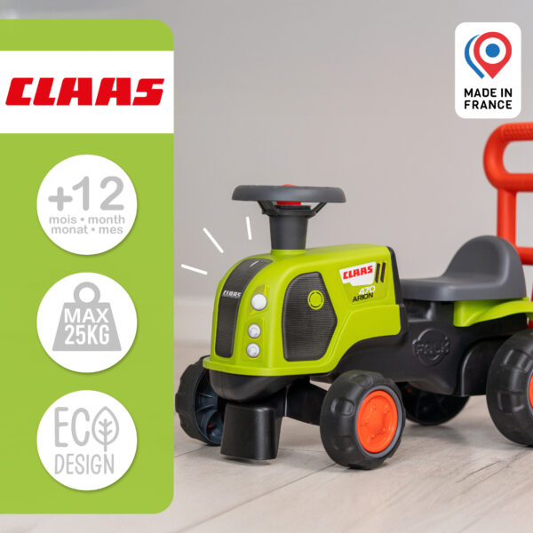 Porteur tracteur Claas à roues silencieuses – Image 5