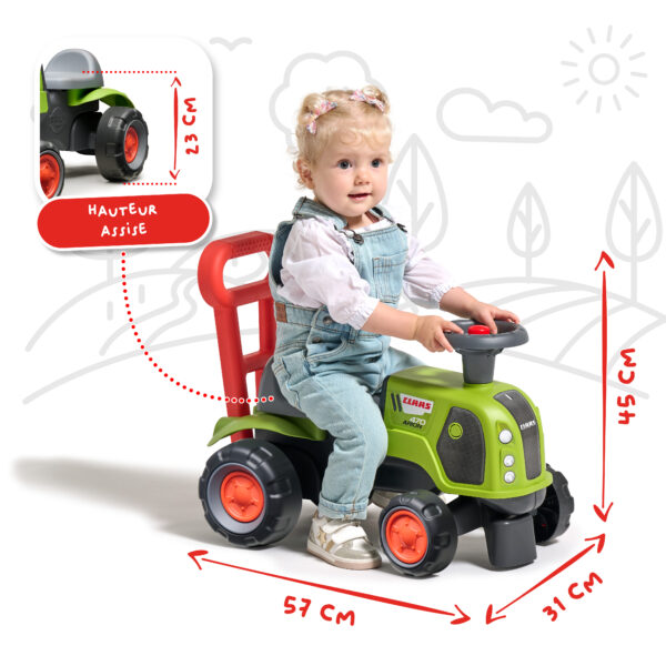 Dimensions porteur Claas