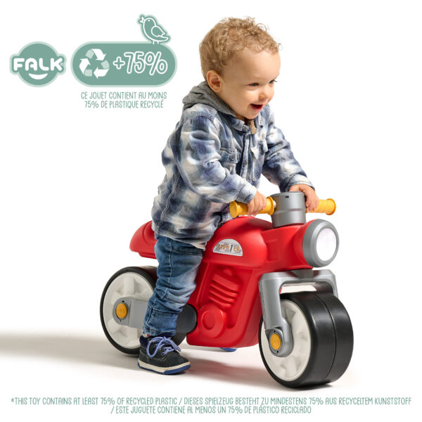 Enfant sur Draisienne Moto Prem1er