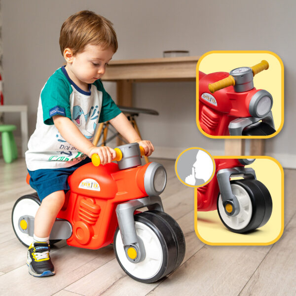 Fonctions - Enfant sur Draisienne Moto Prem1er