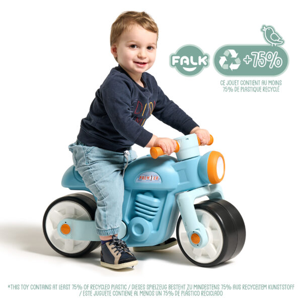 Enfant sur Draisienne Moto Prem1er