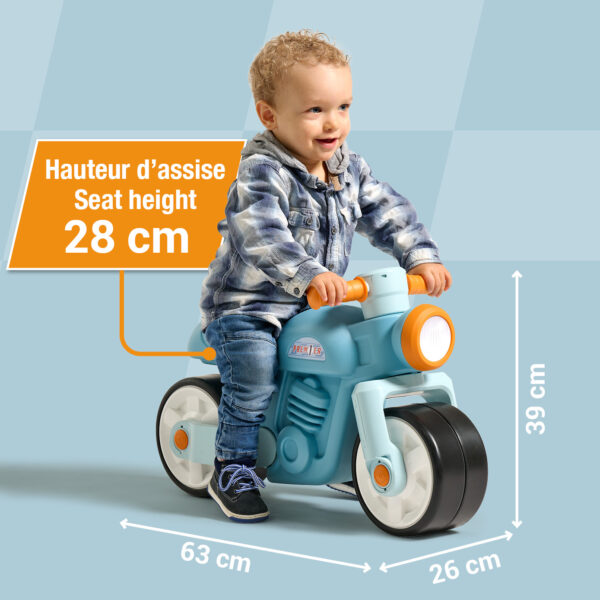 Dimensions draisienne moto
