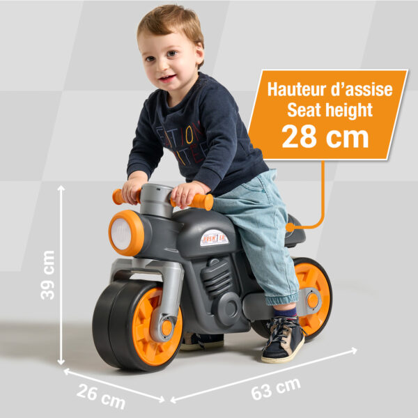 Dimensions draisienne moto