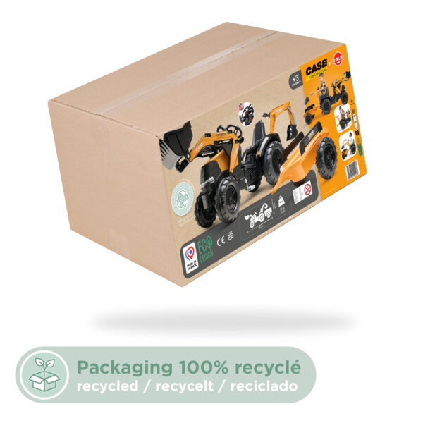 Packaging tractopelle Case CE