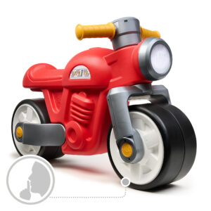 Draisienne Moto Prem1er rouge vintage