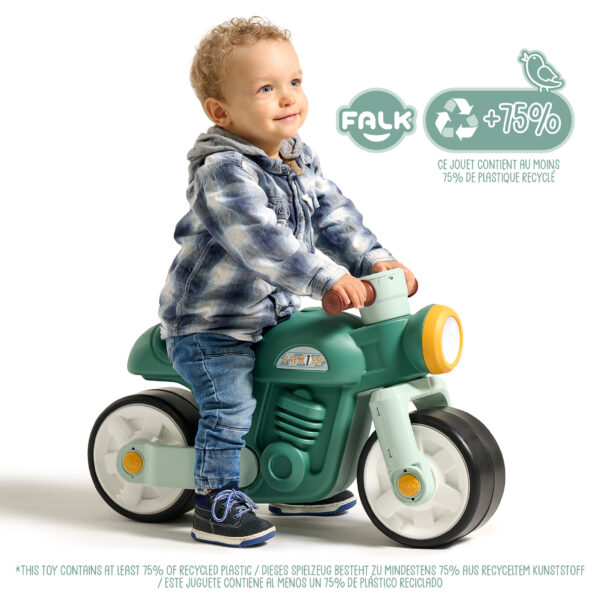 Enfant sur Draisienne Moto Prem1er