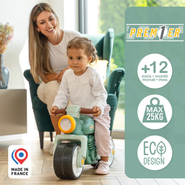 Enfant sur Draisienne Moto Prem1er