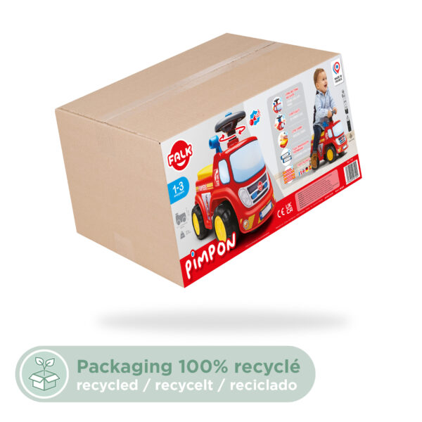 Packaging porteur Camion pompier