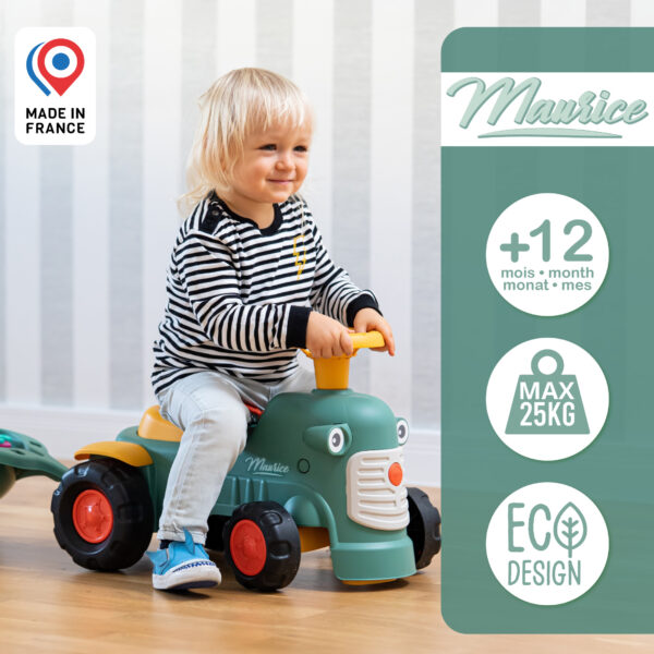 Enfant sur porteur Maurice