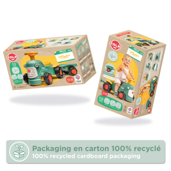 Packaging porteur tracteur Maurice