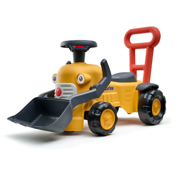 Porteur Tracteur Komatsu avec pelle frontale